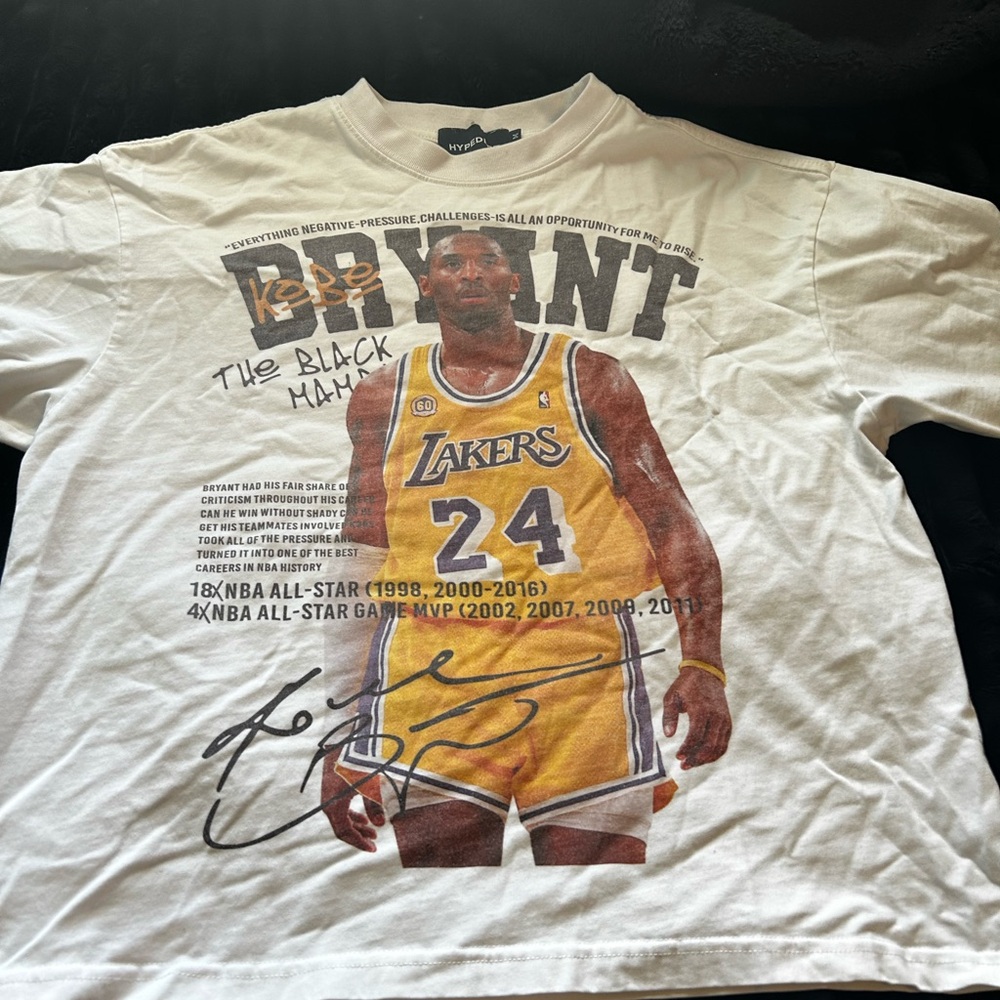White Graphic T-Shirt with Basketball Print